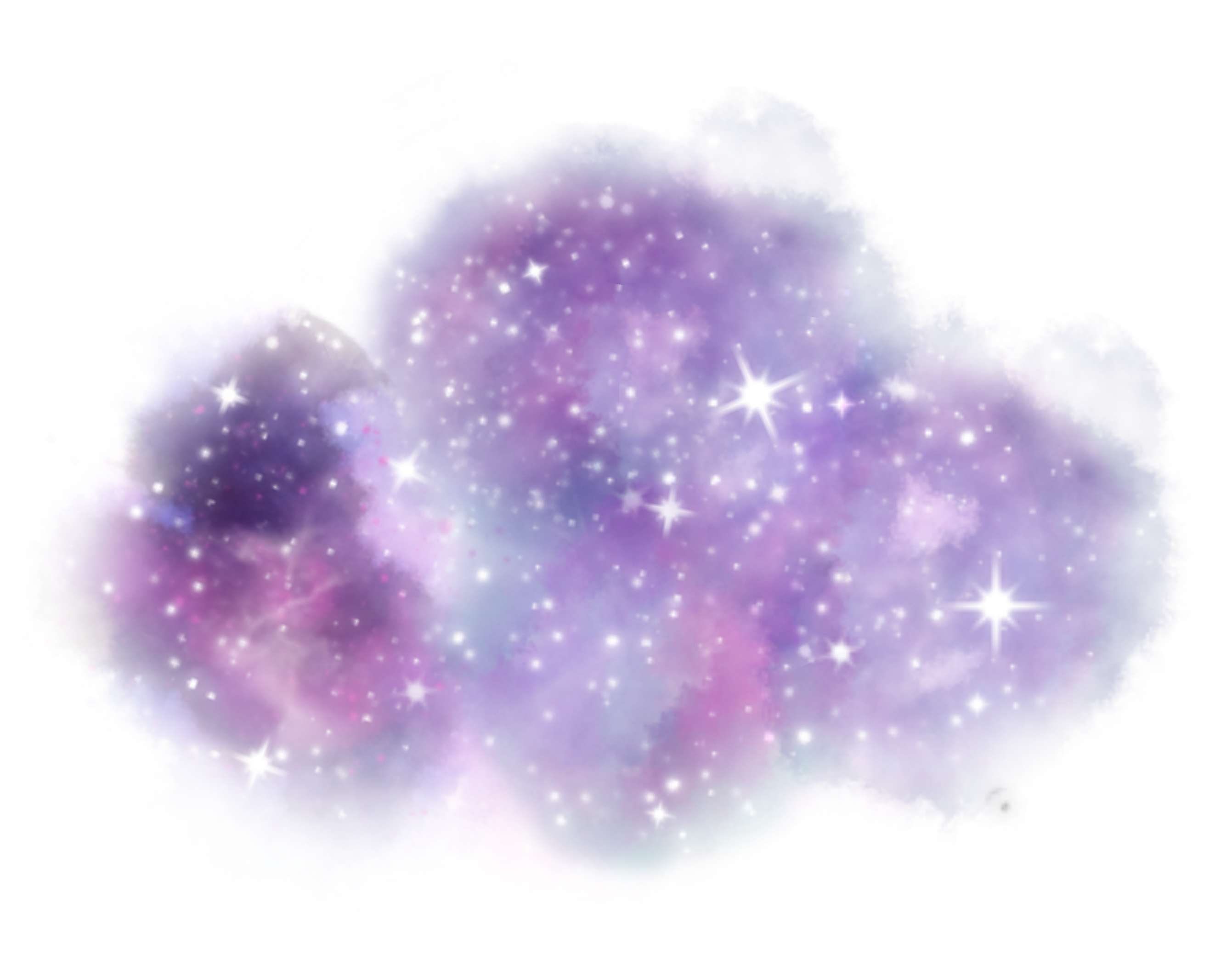 Purple Galaxy Illustration